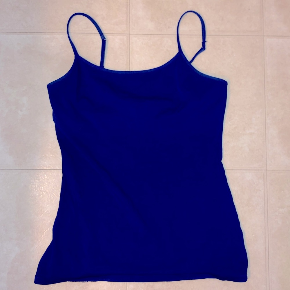 EXPRESS Best Loved Bra Cami - Blue - Size Medium